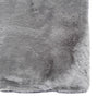 Rabbit Smoke Gray Faux Fur Area Rug - Plush and luxurious smoke gray faux fur rectangular rug from the Rabbit collection by LA Rug Linens. Available in various sizes. Made of polyester. Perfect for adding warmth and elegance to any room in your home.