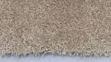 Romance Beige Solid Shag Area Rug