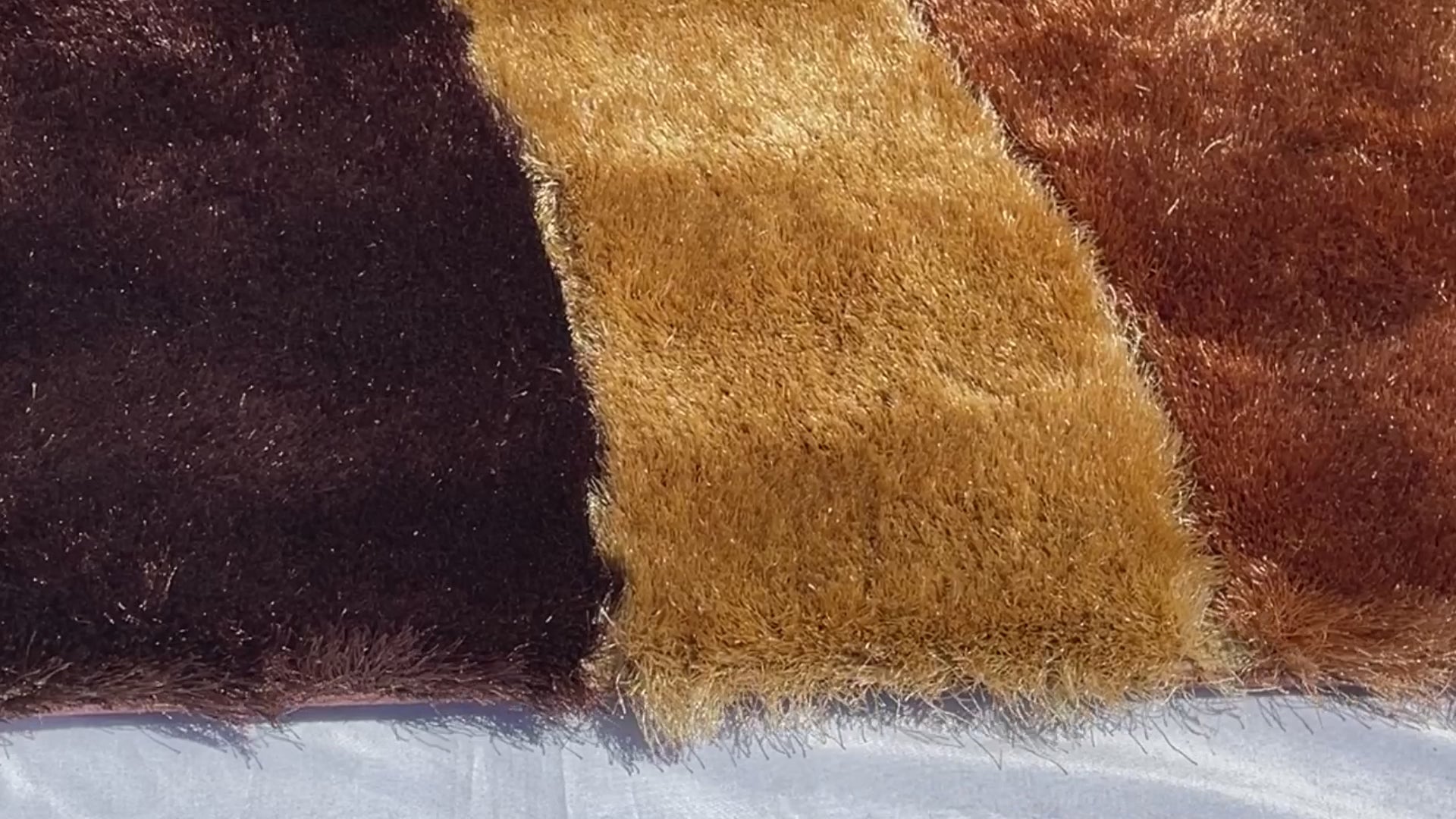 Signature Designers Brown Shag Area Rug