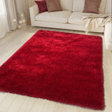 Aroma Shag Rug Red | Laruglinens