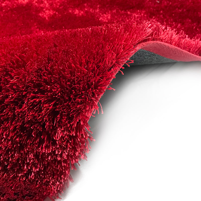 Aroma Shag Rug Red | Laruglinens