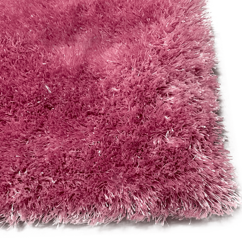 Aroma Collection Shag Rug Pink