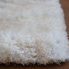 Aroma Collection Shag Rug White