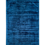 Concept Navy Blue Contemporary Area Rug