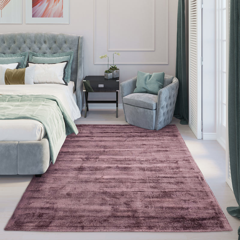 Concept Collection Contemporary Area Rug Purple