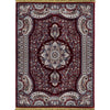 Traditional Burgundy Persian Area Rug