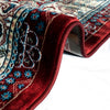 Traditional Burgundy Oriental Area Rug