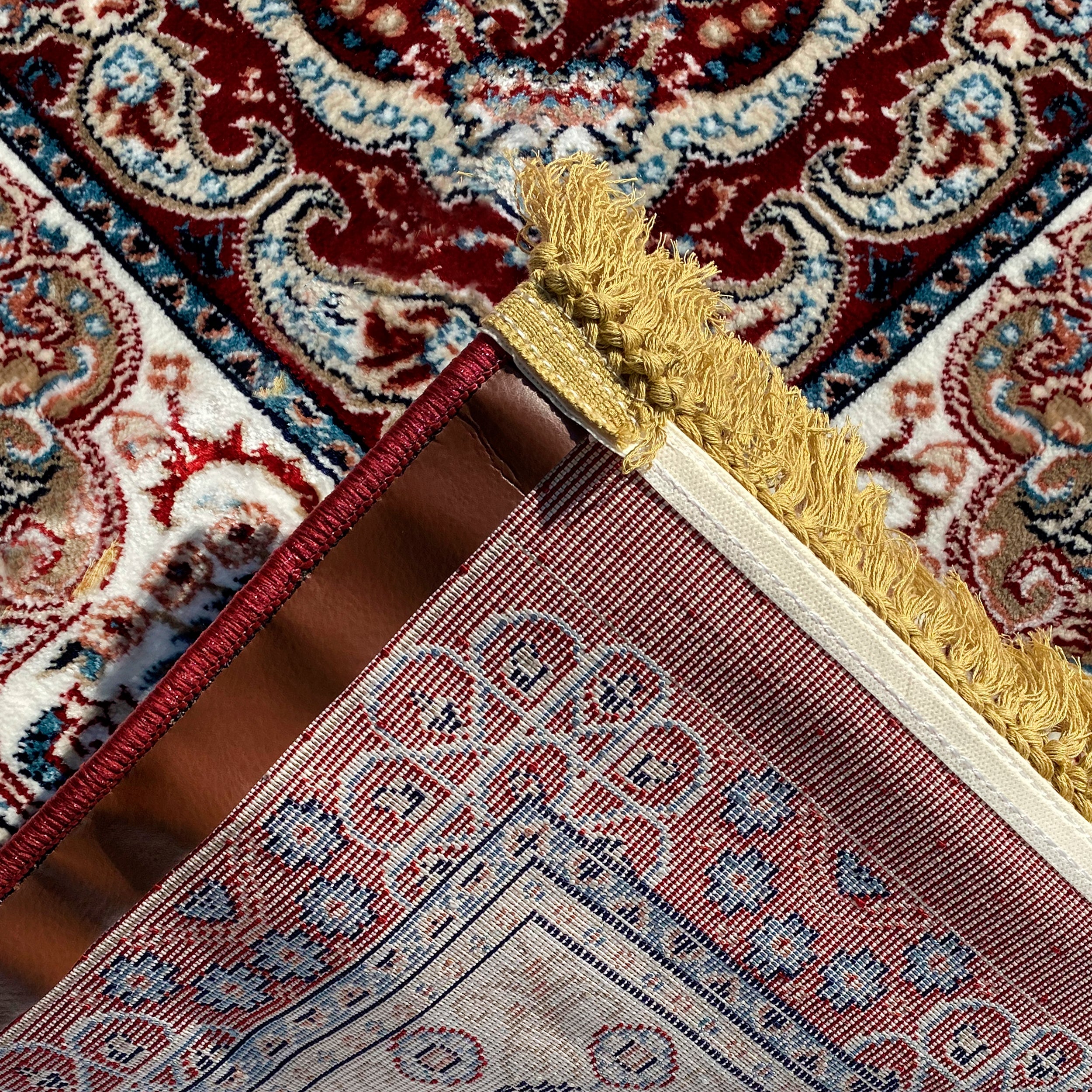 Traditional Burgundy Oriental Area Rug