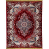 Traditional Burgundy Kashan Area Rug