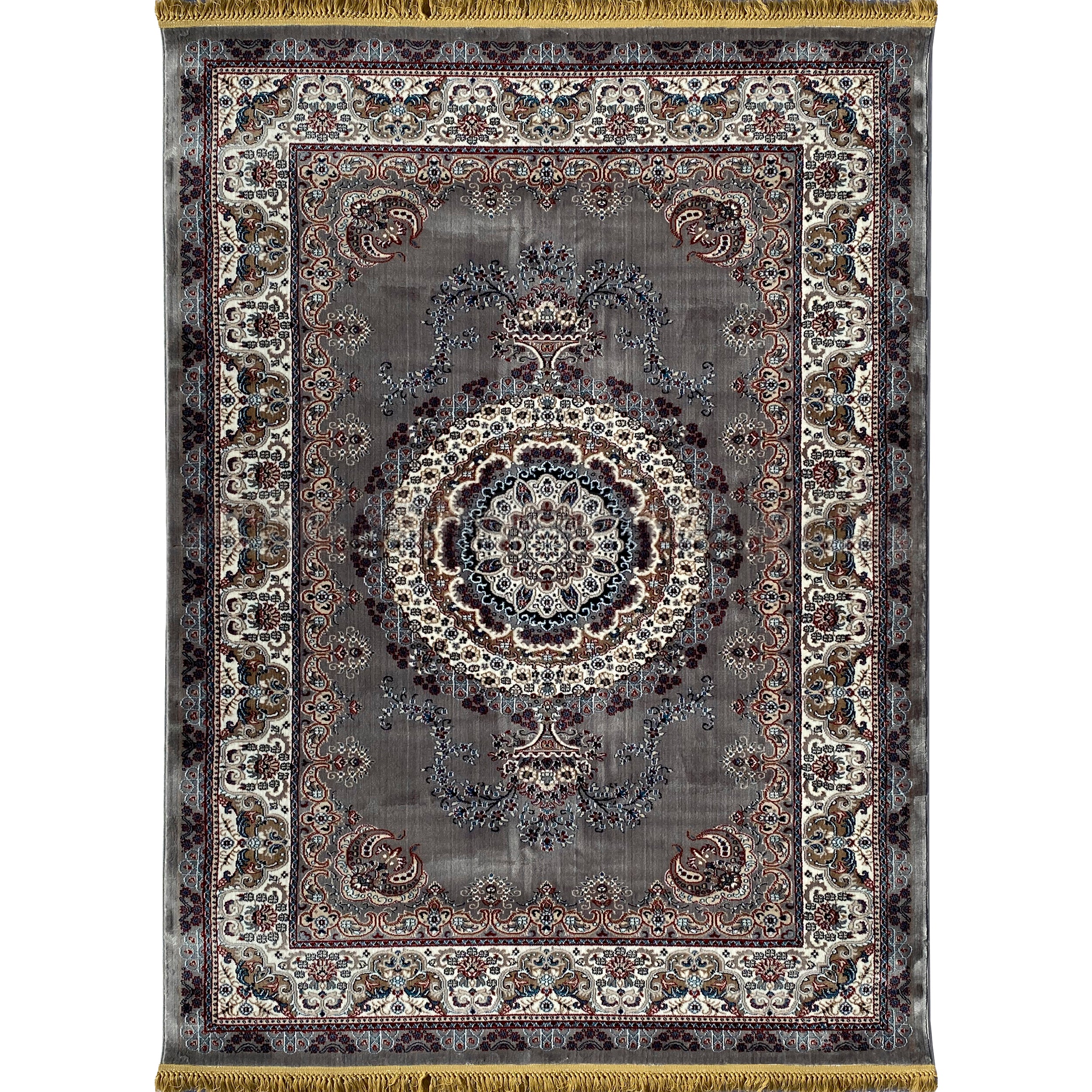 Traditional Gray Oriental Area Rug