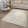 Faux Fur Rabbit Collection Shag Rug Beige