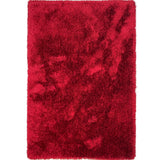 Romance Shag Rug Red | Laruglinens