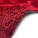 Romance Shag Rug Red | Laruglinens