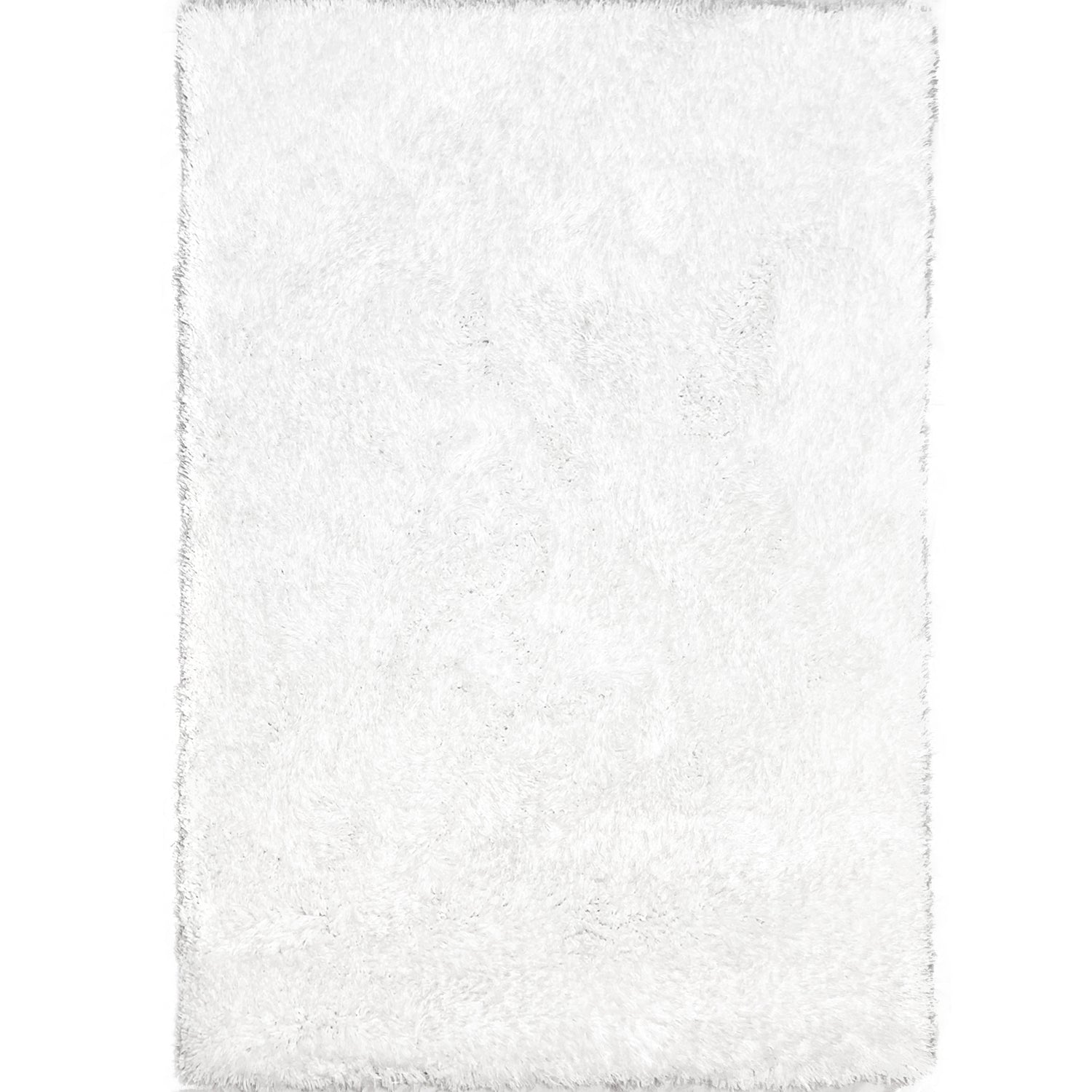 Romance Shag Rug White | Laruglinens