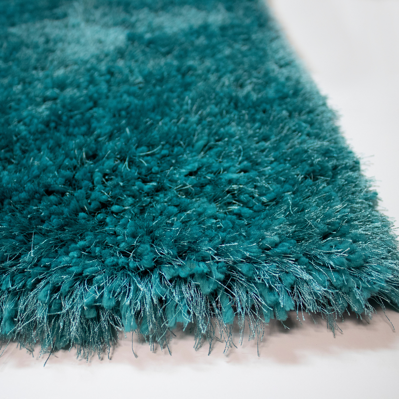 Romance Shag Rug Turquoise