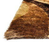 Signature Designers Brown Shag Area Rug