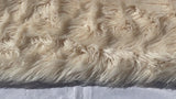 Sheepskin Beige Faux Fur Shag Area Rug