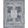 Verano Moroccan Area Rug Gray Blue