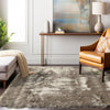 Harmony Beige Sparkling Shag Area Rug