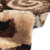 Optima Wild Side Brown And Beige Shag Area Rug