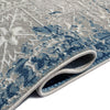 Venus Abstract Area Rug Blue