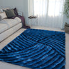 3D Collection 259 Shag Rug Blue