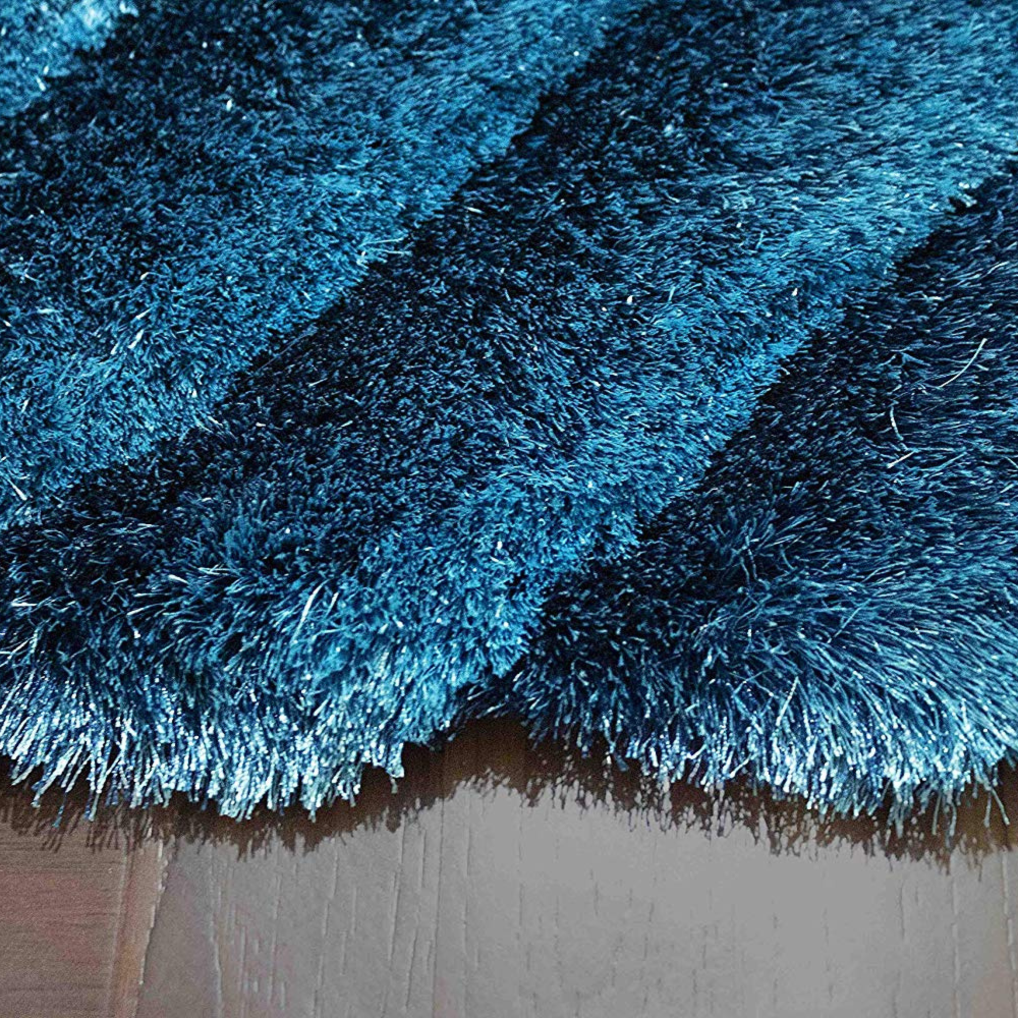 3D 274 Abstract Shaggy Modern Contemporary Area Rug Blue Laruglinens