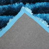 3D 274 Abstract Shaggy Modern Contemporary Area Rug Blue Laruglinens