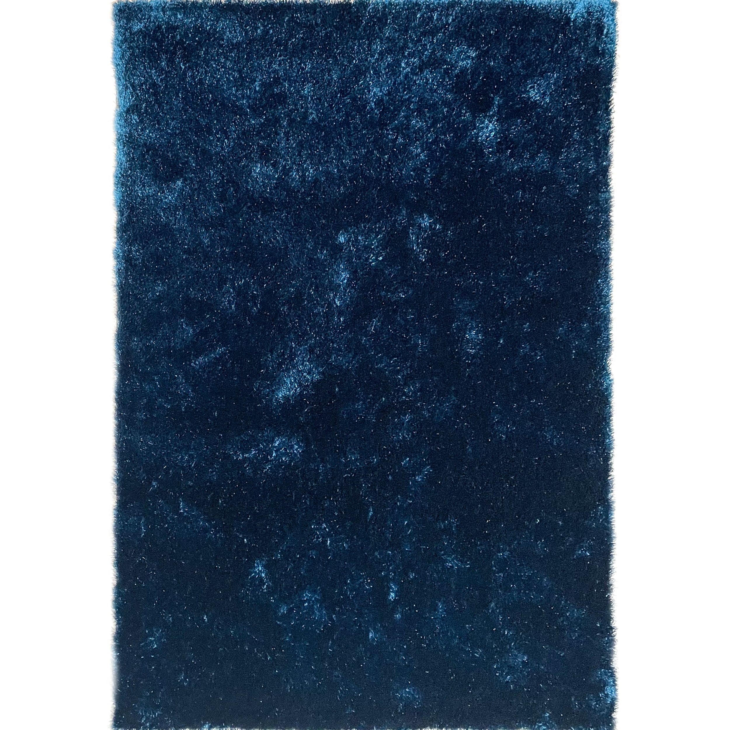 Aroma Shag Rug Navy Blue | Laruglinens