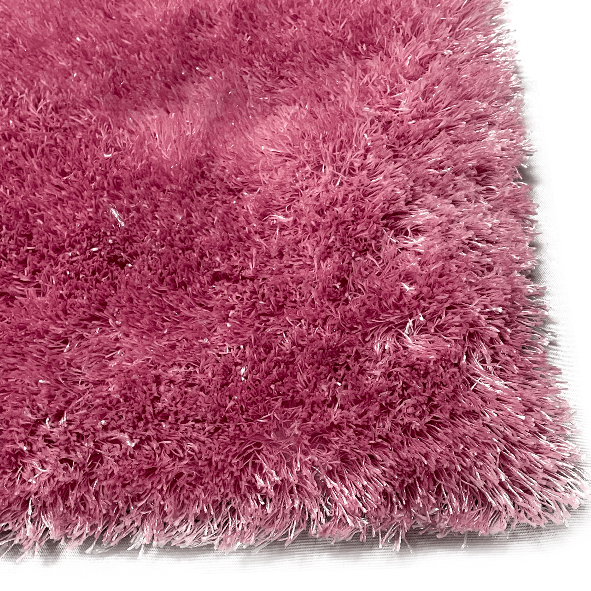 Aroma Collection Shag Rug Pink