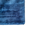 Concept Navy Blue Contemporary Area Rug