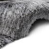 Harmony Dark Gray Sparkling Shag Area Rug