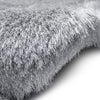 Harmony Sparkling Shag Rug Light Gray | Laruglinens