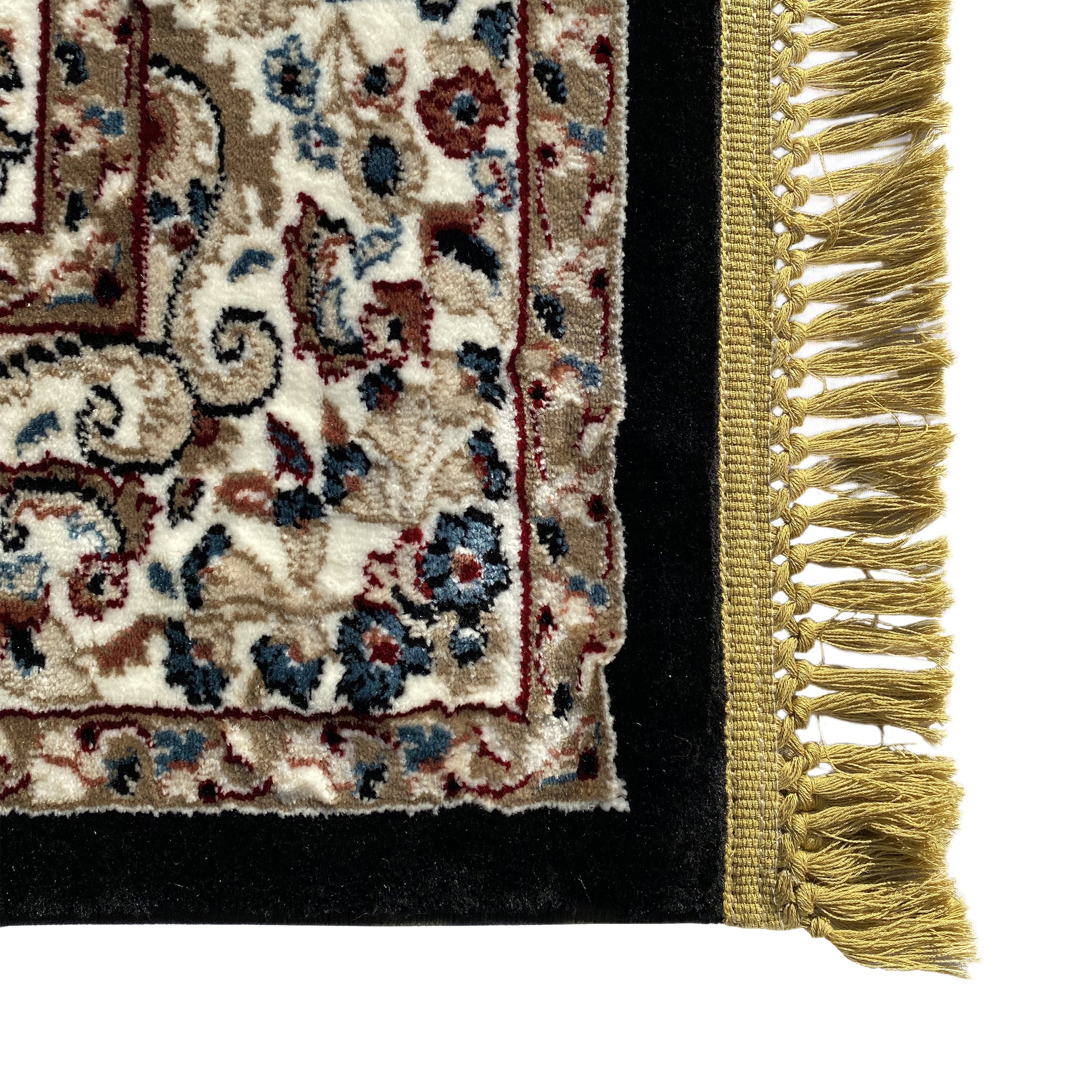 Traditional Black Vintage Area Rug