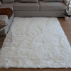 Sheepskin Faux Collection 2-inch Shag Rug White